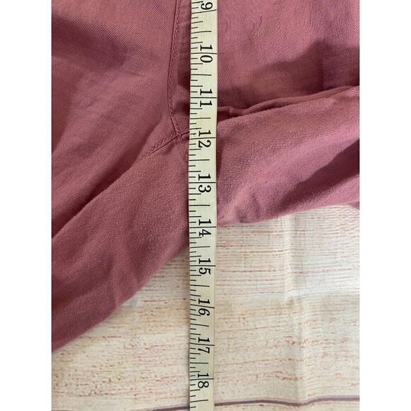 Loft Women's Mauve Casual Linen Blend Dress Pants - Medium - Picture 6 of 12